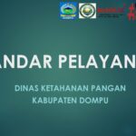 STANDAR PELAYANAN DINAS KETAHANAN PANGAN KABUPATEN DOMPU