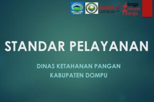 STANDAR PELAYANAN DINAS KETAHANAN PANGAN KABUPATEN DOMPU